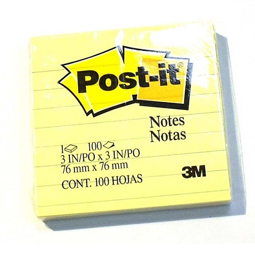 3M Post-it Sticky Note 3x3 Inch 100 Sheets